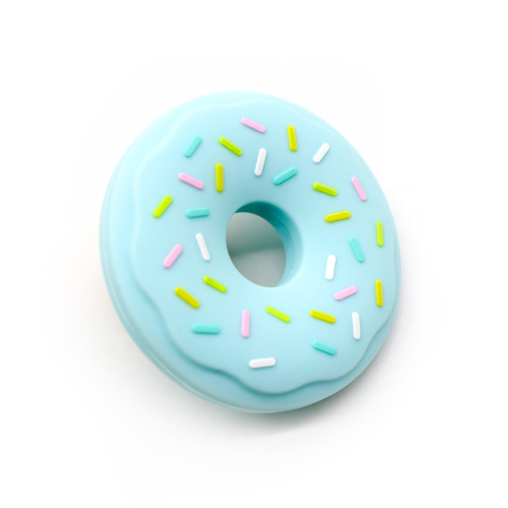 Wholesale 10PCS/PACK Silicone Sandwich Biscuits Donuts Anti-Eater Teether